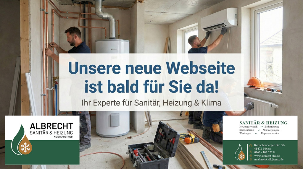 Baustelle Sanitär Heizung Klima